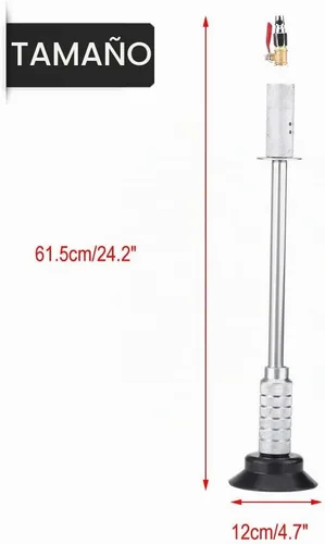 Vista 7 de Extractor de abolladuras de succión de aire neumático Martillo deslizante al vacío Extractor de abolladuras de cuerpo automático Herramienta
