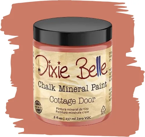 Vista 197 de Pintura para muebles con acabado de tiza Dixie Belle Paint Company - Amatista (4oz) - Pintura mineral de tiza chic púrpura profundo mate