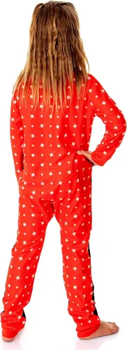 Vista 2 de INTIMO Miraculous Tales of Ladybug & Cat Noir - Pijama para dormir sin pies para niñas, Multi colorido