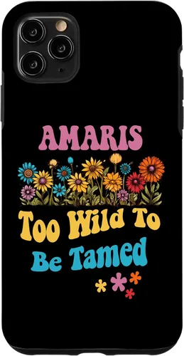 Vista 11 de Funda con nombre de AMARIS para iPhone 14 AMARIS con nombre de flores silvestres para niñas