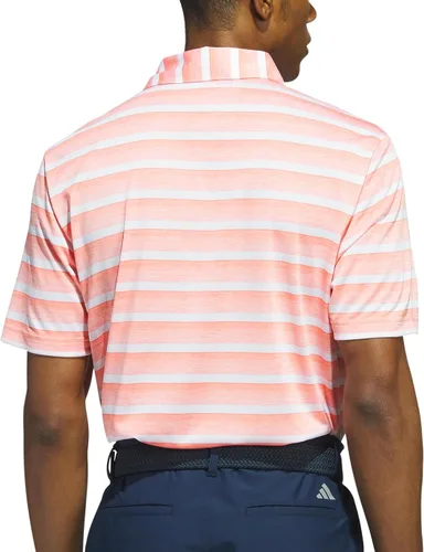 Vista 3 de adidas Men's Two Color Stripe Polo Shirt