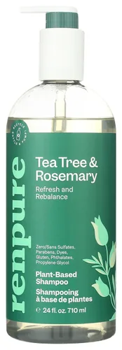 Vista 12 de RENPURE Champú aclarante de vinagre de sidra de manzana y aloe, cabello