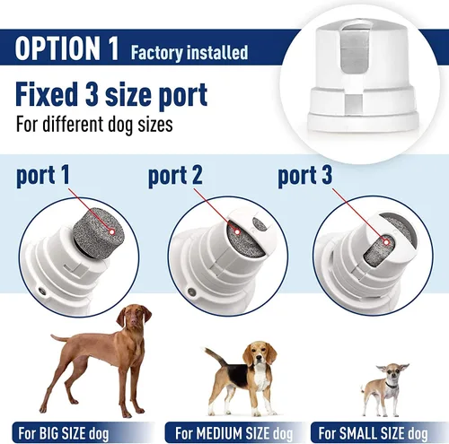 Vista 4 de Rexipets - Cortadora de uñas para perro, recargable, profesional, con LED, recargable, eléctrico, para mascotas, sin dolor, con patas de aseo