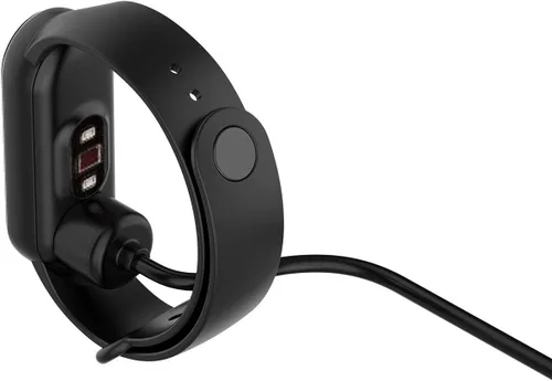 Vista 5 de Cargador para Xiaomi Mi Band 5 6 7, Amazfit Band 5, cable de carga magnética USB, accesorios de repuesto de 1.64 pies (1)