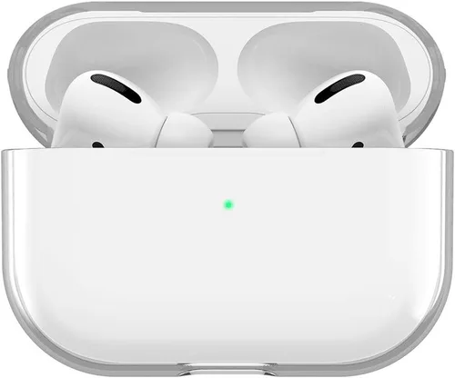Vista 2 de Incase Funda transparente para AirPods Pro – 1ª generación – Protección delgada de un solo material con carcasa de policarbonato transparente