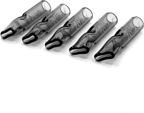 Vista 3 de 5 puntas de filtro de vidrio W'cked reutilizables para conos de papel rodante preenrollados, cigarrillos delgados, boquillas de punta rodante