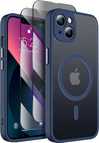 Vista 33 de SEXYMOM Funda magnética para iPhone 11 con protector de pantalla, compatible con carga inalámbrica, prueba de caídas de grado militar de 21 pies, a