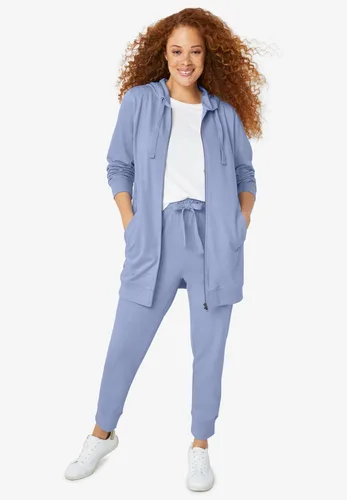 Vista 5 de ellos Pantalones deportivos de rizo francés con cordón para mujer