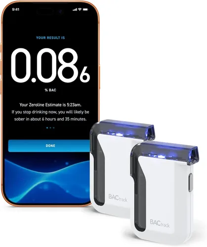 Vista 7 de BACtrack Alcoholímetro móvil para Smartphones para dispositivos móviles iPhone y Android