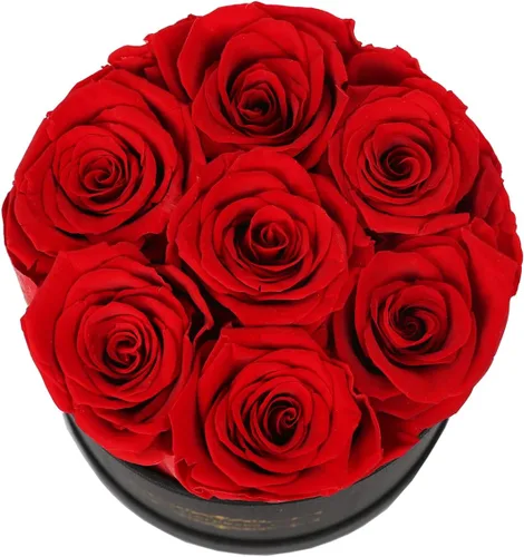 Vista 5 de NATROSES - Rosas preservadas, rosas en caja que duran hasta tres años, rosas duraderas para ella, regalos de flores preservadas para ella, regalos