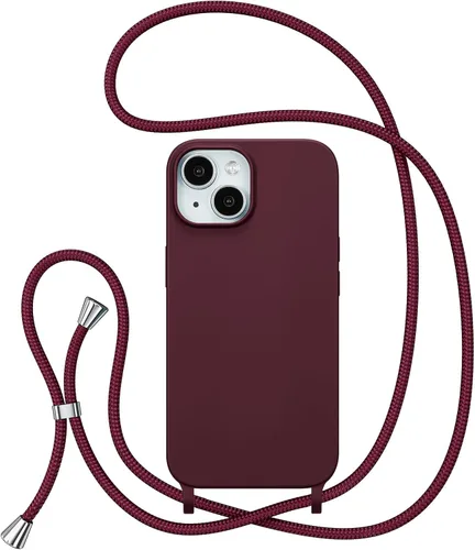 Vista 79 de ZTOFERA Funda para iPhone Air con correa, funda cruzada para teléfono con cordón ajustable para el cuello en los hombros, silicona suave a prueba