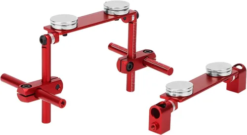 Vista 10 de Plplaaoo Kit de 2 piezas de montaje magnético invisible a control remoto - Soporte de carcasa invisible de aleación de aluminio ligero para HSP 1/10