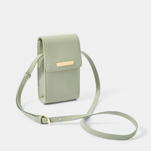 Vista 2 de KATIE LOXTON Taylor Womens Soft Pebble Vegan Leather Adjustable Strap Crossbody Travel Bag
