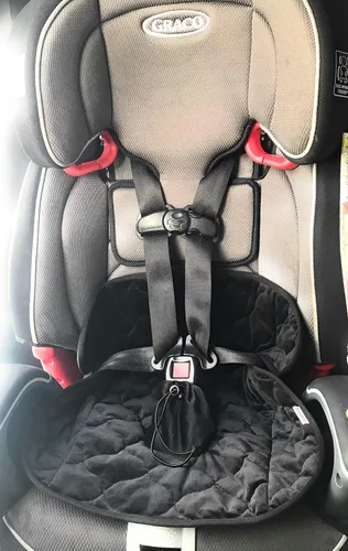 Vista 8 de ReignDrop Piddle Pad Protector de asiento de coche para entrenamiento de niños pequeños y bebés, almohadilla impermeable para asiento de automóvil