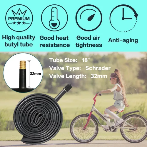 Vista 4 de Neumáticos de bicicleta de 18 "18 x 2.125 y 18 pulgadas plegable neumático de repuesto de bicicleta 2 Neumáticos