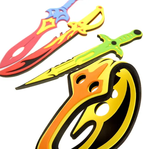 Vista 2 de PowerTRC Juego de 8 espadas con espadas únicas Cimitarras Espada larga Cutlasses Espada de Viking