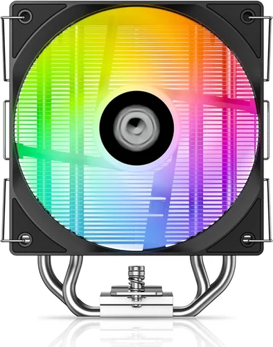 Vista 2 de ID-COOLING SE-214-XT V2 ARGB Enfriador de aire para CPU, espacio completo de memoria, 200 W Intel LGA1851/1700/1200/115X & AMD AM5/AM4, Universal