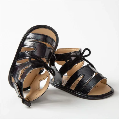Vista 2 de Sandalias para bebés y niñas con vestido de princesa para primeros pasos