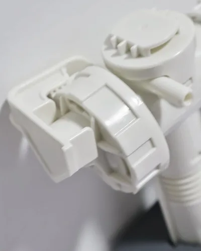 Vista 5 de Kit de válvula de entrada lateral Silenciosa Válvulas de llenado de inodoro Conjunto de reemplazo de piezas RP71168 Compatible con inodoros Delta