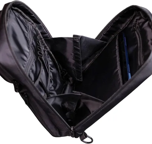 Vista 5 de Bolso cruzado para hombres y mujeres Mochila tipo bandolera, bolsa de hombro para hombre Resistente al agua Funda protectora para gafas de sol