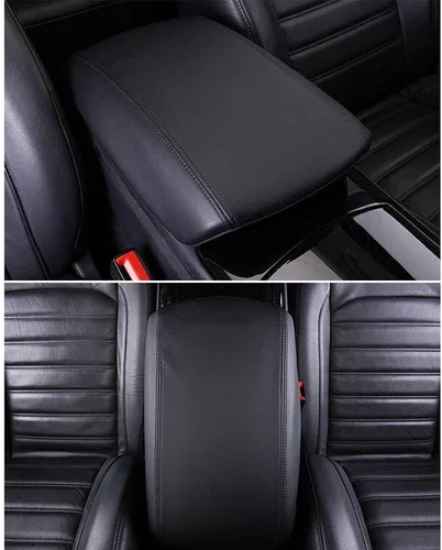Vista 7 de XITER Protector de funda para reposabrazos de automóvil, 1 almohadilla de cuero para consola central para Edge 2015-2024, protector de caja
