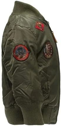 Vista 4 de Top Gun Bombardero aviador MA-1 para niños