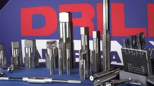 Vista 11 de Macho de roscar manual de serie DWT de Drill America, de acero rápido , 1