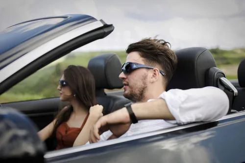 Vista 9 de Lentes de sol de conducción 100% con protección UV400, multifuncionales, polarizados únicos, lentes de sol abatibles con lentes