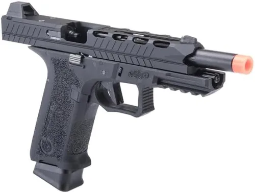 Vista 4 de Poseidon Orion Performance Series GBB Semi/Full Auto Airsoft Pistol No.3 - Negro