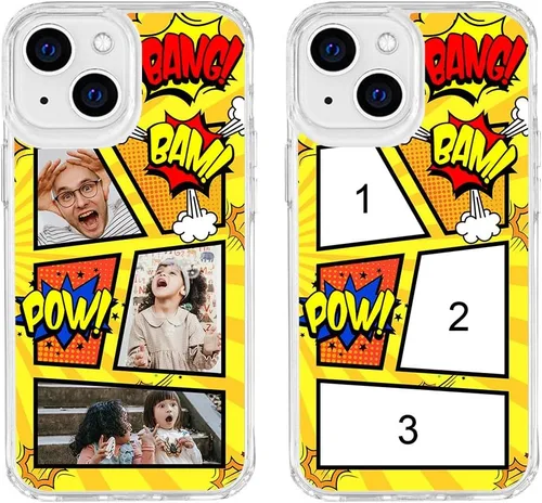 Vista 72 de Funda de teléfono personalizada para Apple iPhone 8 Plus iPhone 7 Plus, personalizada con foto, imagen, texto, imagen, diseño de imagen