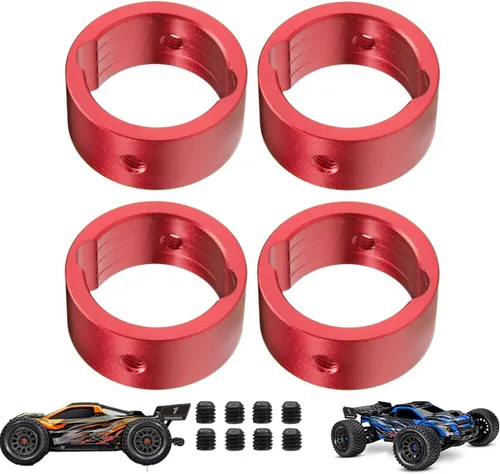 Vista 7 de Anillo de refuerzo de taza de transmisión X-MAXX XRT de aluminio, anillo de refuerzo Funda de copa de transmisión diferencial para 1/5 X-MAXX 1/6