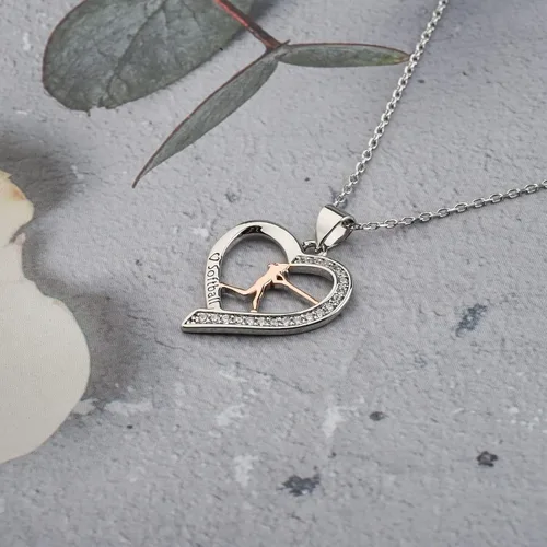 Vista 6 de FUSTMW Collar y pulsera de sóftbol - Regalos de sóftbol para mujeres y jugadores