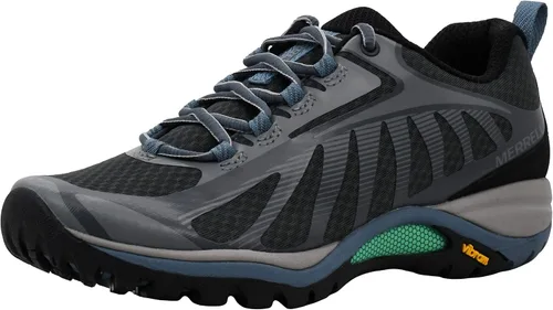 Vista 8 de Zapatillas de senderismo Merrell Siren Edge 3 para mujer Negro/Sombra