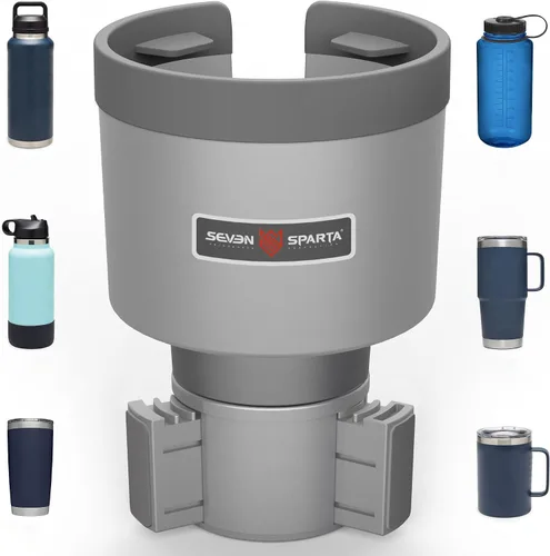 Vista 11 de SEVEN SPARTA Paquete de 2 soportes expansores de portavasos para automóvil, base ajustable, compatible con Yeti de 20/26/30 onzas, Hydro Flasks
