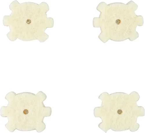 Vista 2 de . 223/5.56 .300 Almohadillas de limpieza de cámara de lana opaca con adaptador de montaje de varilla