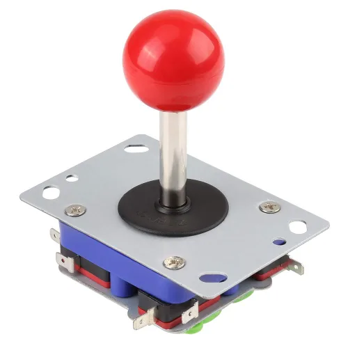 Vista 9 de Vikye Game joystick, 1 pcs Classic Competition Style 2/4/8 Way Game Joystick Ball for Arcade Gaming for wood and metal control panels, arcade game