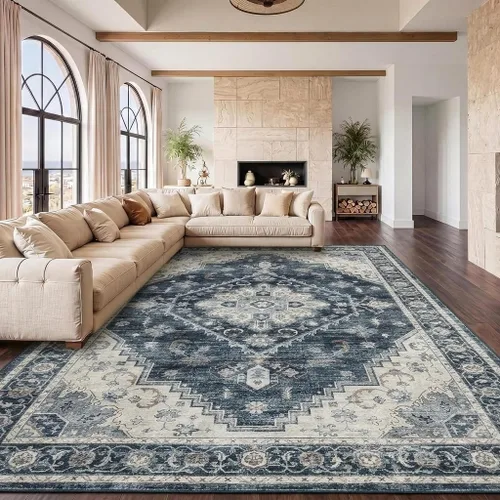 Vista 38 de Garvee Alfombra vintage Beige