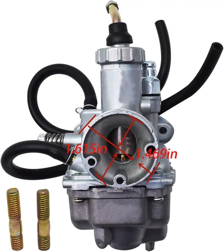 Vista 3 de munirater Repuesto de carburador para Tri Moto 200 YTM200 1983-1985, Tri Moto 225 YTM225 1983-1986
