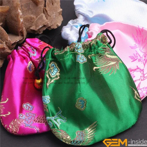 Vista 5 de gem-inside Limón Jade Gemstone mano pulseras cuerda elástica