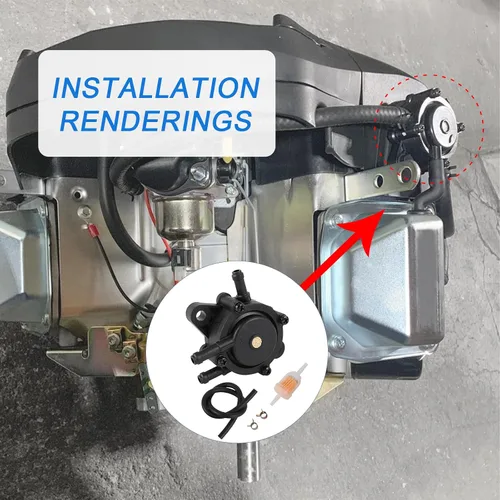 Vista 7 de Reemplazo de bomba de combustible para BS 491922 808656 Kohler 17HP-25HP John Deere LG808656 M138498 M145667 Honda Yamaha Motor pequeño Cortacésped
