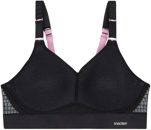 Vista 4 de Triumph Triaction Hybrid Lite - Brasier deportivo acolchado inalámbrico para mujer