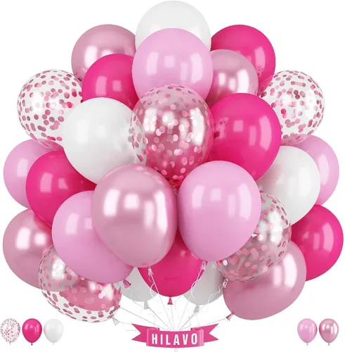 Vista 22 de Globos Negros y Naranjas de 12 Pulgadas, Globos de Confeti Negro Naranja Plateado, Globos de Halloween Trick or Treat para Niños y Hombres