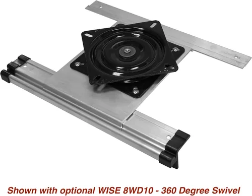 Vista 2 de Wise 8WD70 Sure Mount Kit de soporte de asiento, 15", plateado