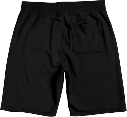 Vista 3 de Bioworld Blue Beetle Scarab Logo Men's Black Sleep Pajama Shorts