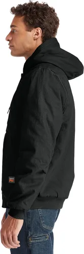 Vista 6 de Timberland Men's Gritman Lined Canvas Hooded Jacket