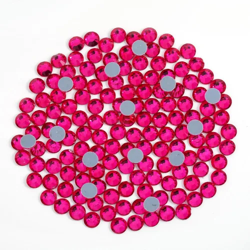 Vista 63 de 6000 PIEZAS Diamantes de Imitación Hotfix a Granel, Diamantes Naranja para Manualidades y Ropa, Diamantes de Imitación para Decoración DIY, SS10