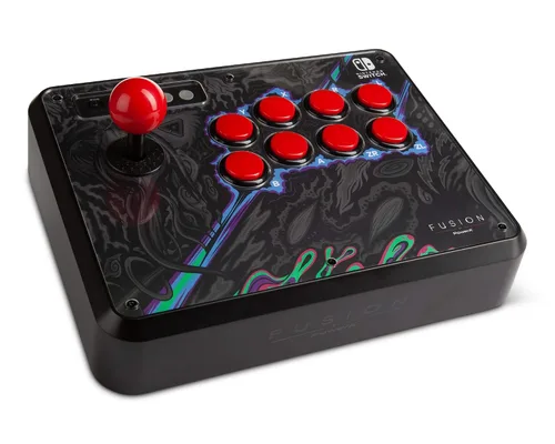 Vista 12 de PowerA Fusion Wireless Arcade Stick for Nintendo Switch, Lite, Fight Stick, Gamepad, Game Controller, Bluetooth Controller, AA - Nintendo Switch
