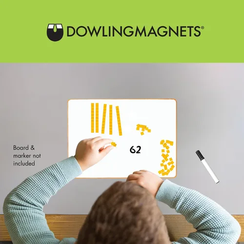 Vista 6 de Dowling Magnets Base magnética diez, juego de 62