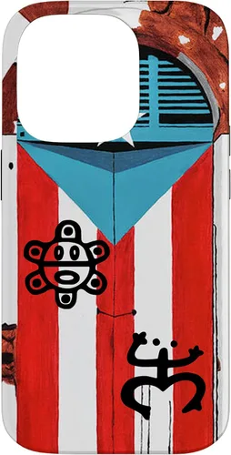 Vista 17 de Funda con diseño de bandera de Puerto Rico Coqui Sun Taíno, Boricua Pride Cover Case para iPhone 17