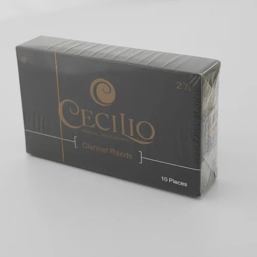 Vista 6 de Cecilio lengüeta para clarinete, 10 unidades con estuche individual de plástico
